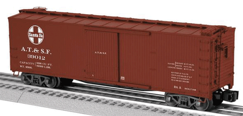 Lionel Santa Fe Double-Sheathed Boxcar #39012  (LNL629385)