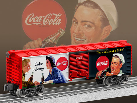 Lionel Coca-Cola™ Heritage Military Boxcar #3  (LNL683782)
