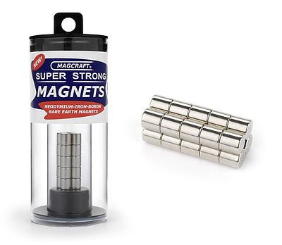 Magcraft 1/4"x1/4" Rare Earth Rod Magnet (MFM617)