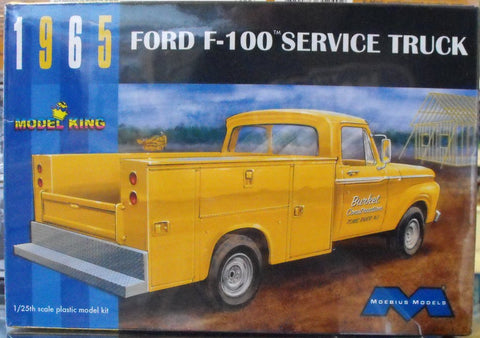 Moebius (Model King) 1/25 1965 Ford F-100 Service Truck  (MOE1235)