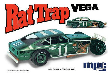 MPC 1/25 1974 Chevy Vega Modified Rat Trap Race Car  (MPC905)