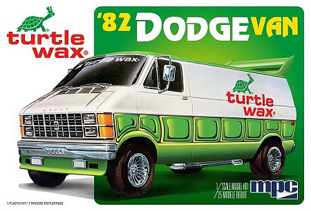 MPC Turtle Wax 1982 Dodge Custom Van  (MPC943)