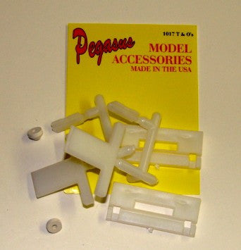 Peguaus 1/24-1/25 T & O's Parts (2) to Make Hopper Kits  (PGH-1017)