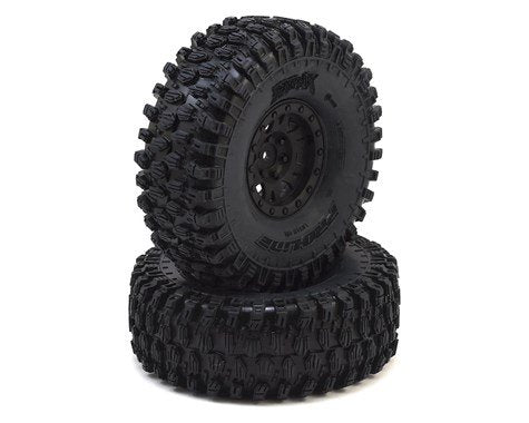 Pro-Line Hyrax 1.9" Tires w/Impulse Wheels (Black) (2) w/12mm Hex (G8)  (PRO1012810)