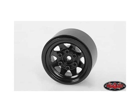 RC4WD Stamped Steel 1.0" Stock Beadlock Wheels (Black) (4)  (RC4ZW0229)