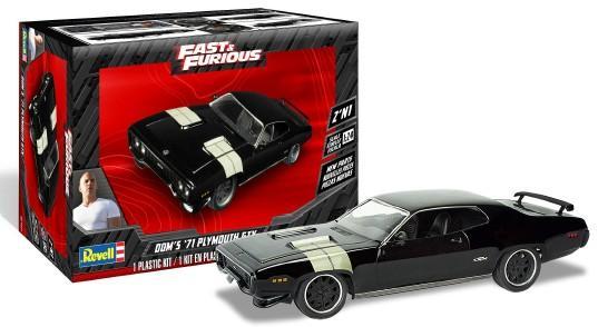 Revell 1/24 Scale Dom's Plymouth GTX 2'N1 (RMX854477)