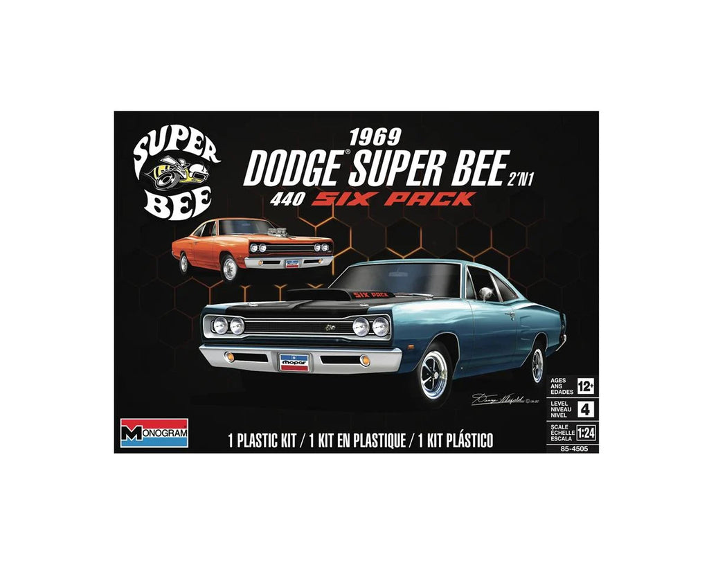 Revell 1/24 69 Dodge Superbee 2n1  (RMX854505)