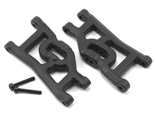 RPM Front A-Arms Black Nitro Rustler/St    (RPM80492)