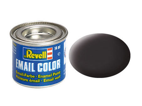Revell 14ml Enamel Black Gloss Tinlets  (RVL32107)