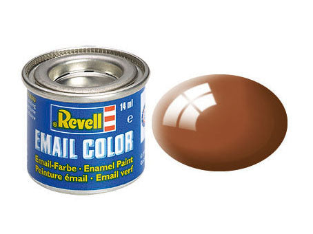 Revell 14ml Enamel Mud Brown Gloss Tinlet    (RVL32180)
