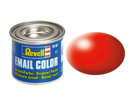 Revell 14ml Enamel Luminous Red Silk Tinlet (RVL32332)