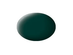 Revell 18ml Bottle Acrylic Black-Green Matt (RVL36140)