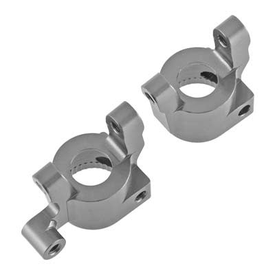 ST Racing Concepts Aluminum Steering Knuckles Silver SCX10 II (2)  (STA31381S)