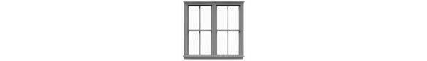 Tichy Train DOUBLE 2/2 DBL HUNG WINDOW (TIC8103)