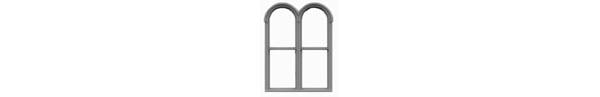 Tichy Train TRIPLE 2/2 DBL HUNG WINDOW  (TIC8104)