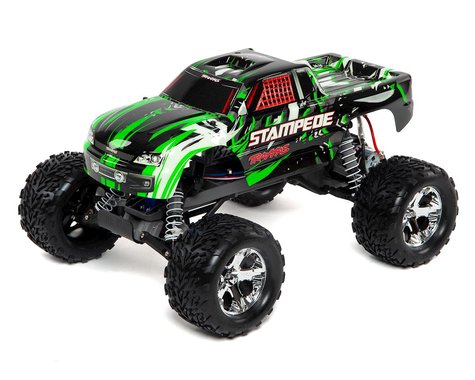 Traxxas Stampede 1/10 RTR Monster Truck charger  included (Green)   (TRA36054-5)
