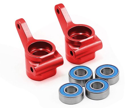 Traxxas Aluminum Steering Block Red for the Rustler/Stampede/Bandit (2) (TRA3636X)
