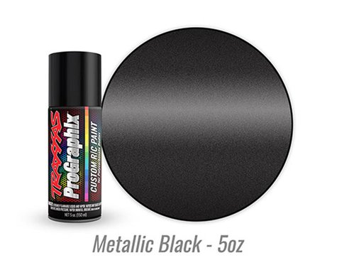 Traxxas Body Paint, Metallic Black (5Oz)  (TRA5075)