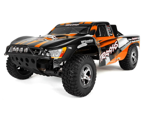 Traxxas Slash 1/10 RTR Short Course Truck (ORANGE) LED Lights, TQ 2.4GHz Radio, Battery & DC Charger   (TRA58034-61ORANGE))