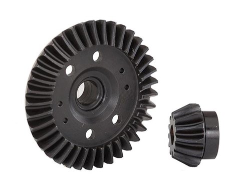 Traxxas Rear Machined Ring & Pinion Gear (Spiral Cut)  (TRA6879R)