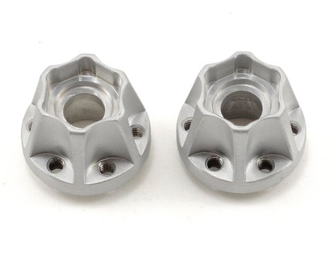 Vanquish Products SLW Hex Hub Set (Silver) (2) (600)  (VPS01039)