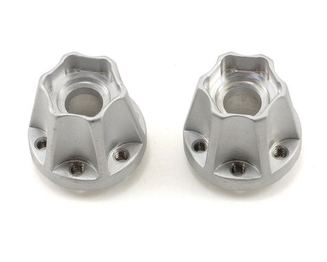 Vanquish Products SLW Hex Hub Set (Silver) (2) (725)  (VPS01041)